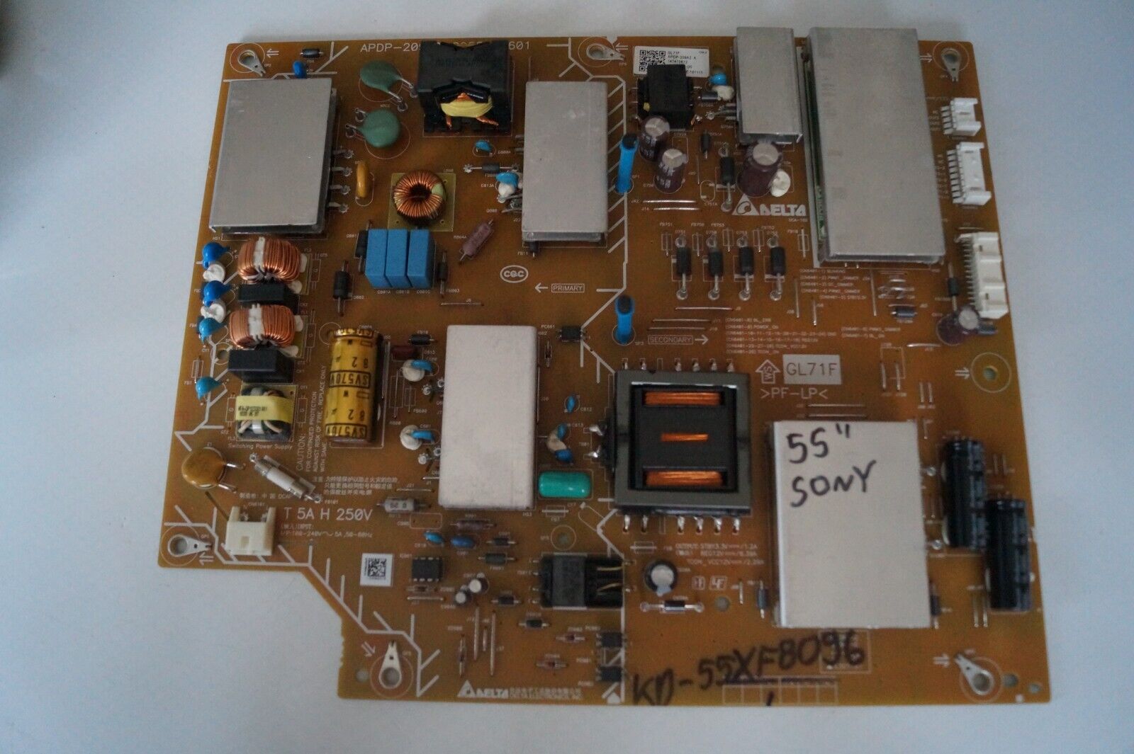 PSU POWER SUPPLY BOARD APDP-209A2 2955045601 FOR  55″ SONY KD-55XF8096 TV