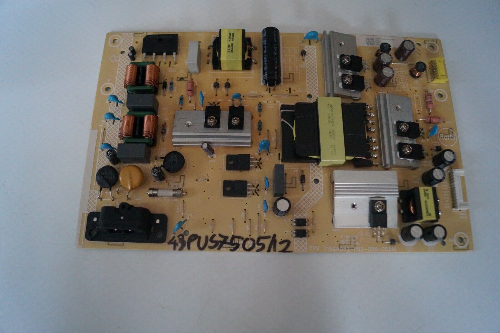 PSU POWER SUPPLY BOARD 715GA052-P02-008-003M  FOR 43″ PHILIPS 43PUS7505/12