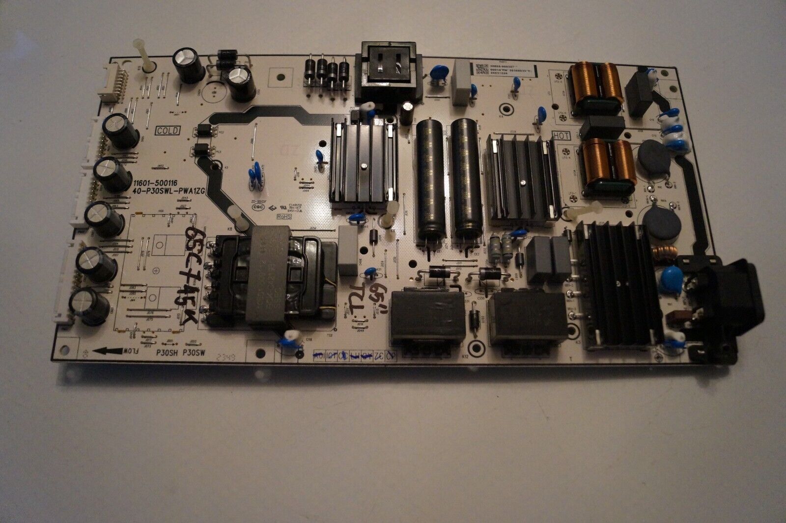 PSU POWER SUPPLY BOARD 40-P30SWL-PWA1ZG  FOR 65″ TCL 65C745K LED TV