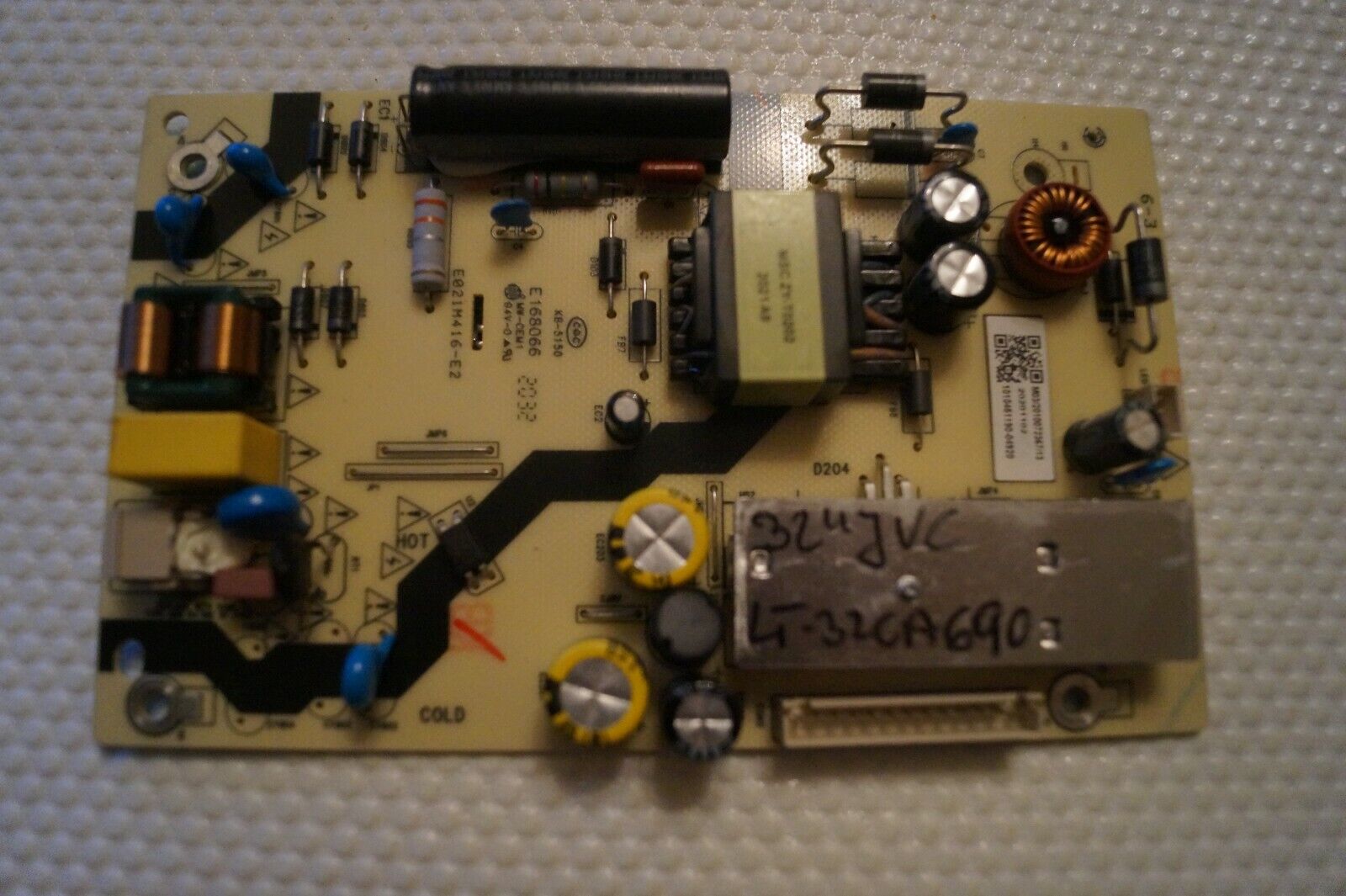 PSU POWER SUPPLY BOARD TV3210-ZC02-01 FOR 32″ JVC LT-32CA690 LED COMBO TV