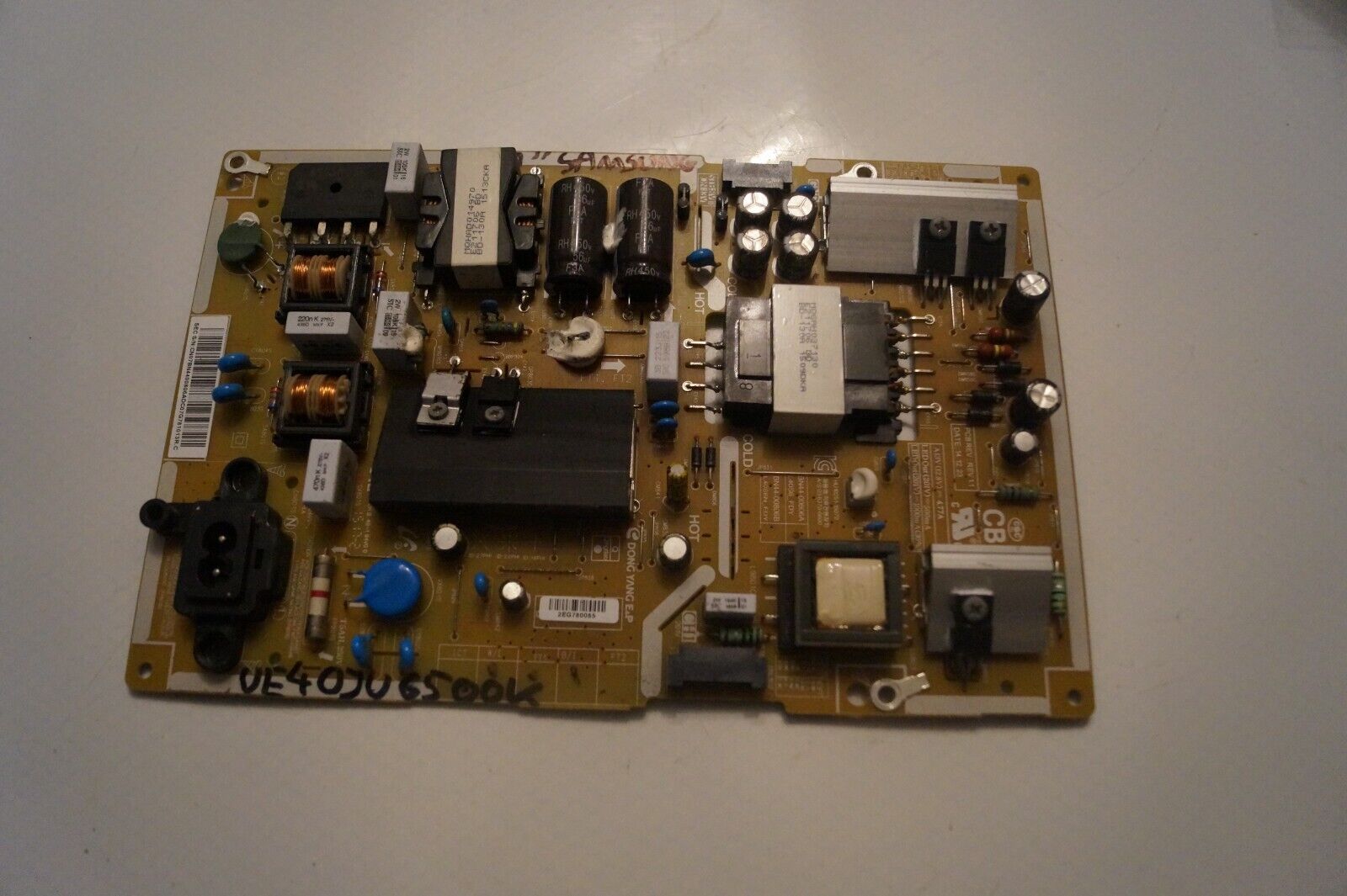 PSU POWER SUPPLY BOARD BN44-00806A FOR 40″ SAMSUNG UE40JU6500K LED TV
