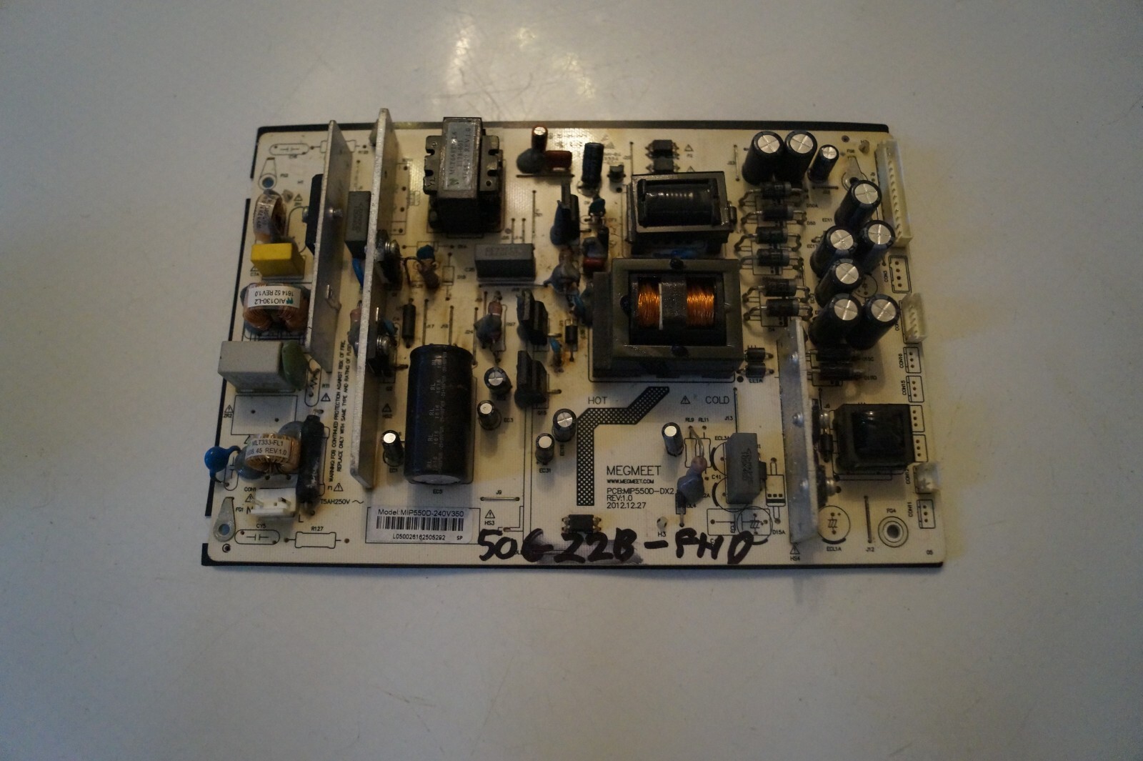 PSU POWER SUPPLY BOARD MIP550D-240V350 MIP550D-DX2 FOR 50″ TECHNIKA 50G22B-FHD