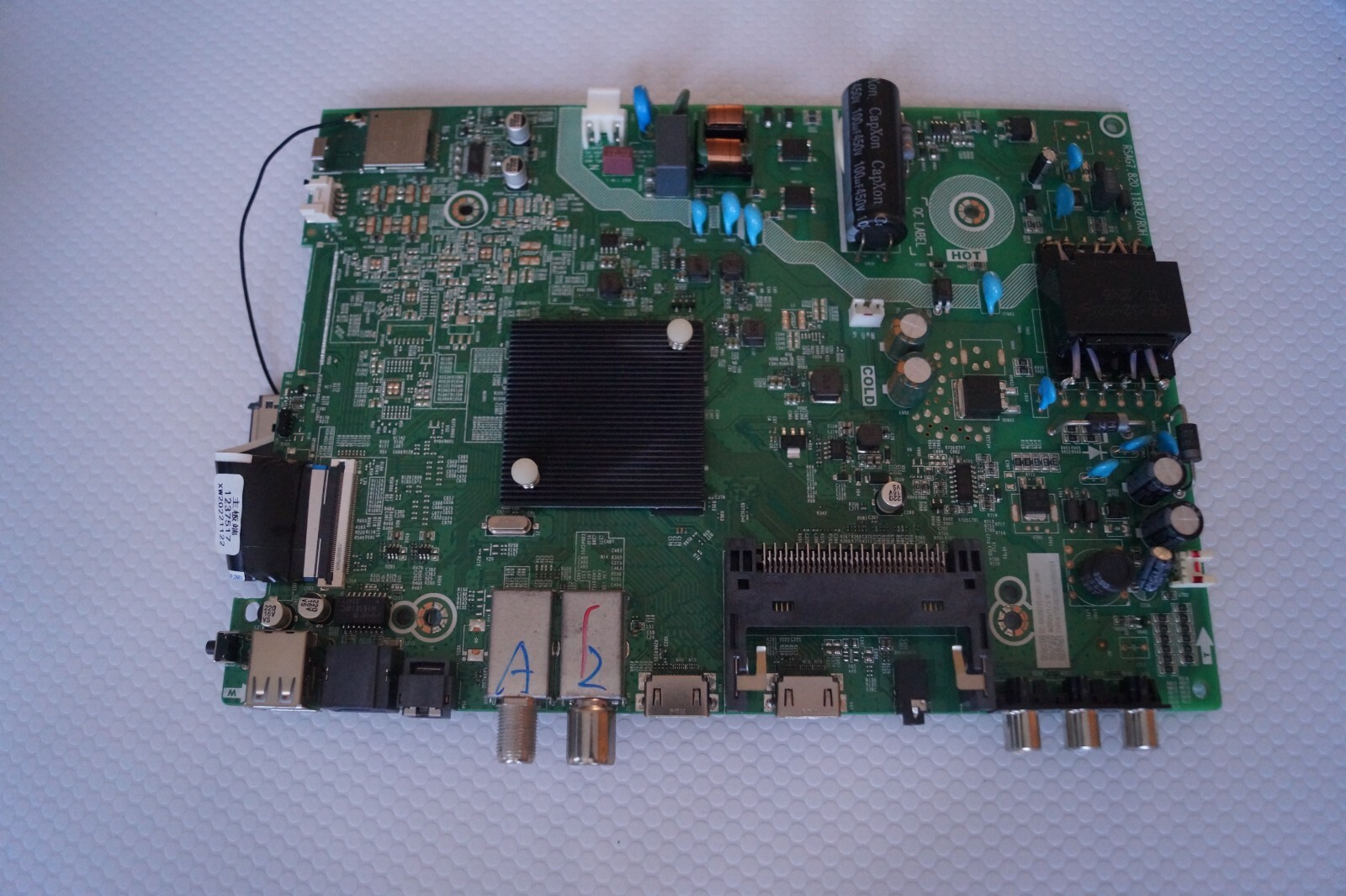 MAIN BOARD RSAG7.820.11832/ROH FOR 40″ HISENSE 40A4BGTUK , JHD396X1F01-TXL1