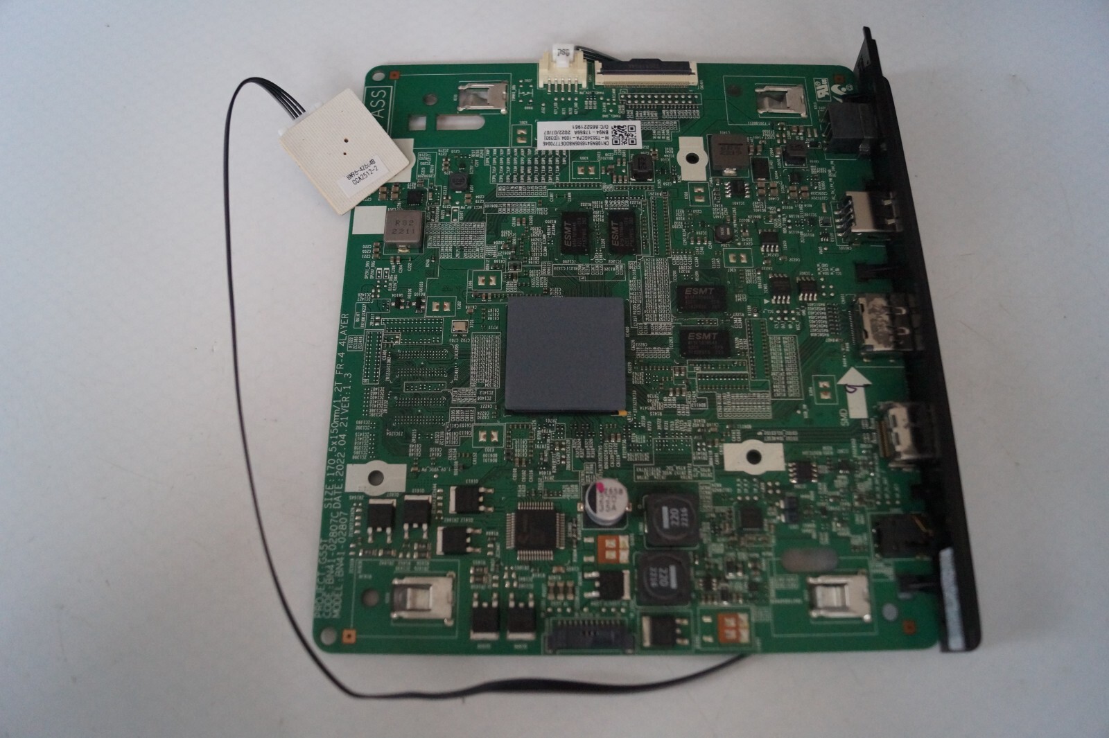 MAIN BOARD BN41-02807C BN94-17859A FOR 34″ SAMSUNG C34G55TWWR , CY-PT340KGHV1H