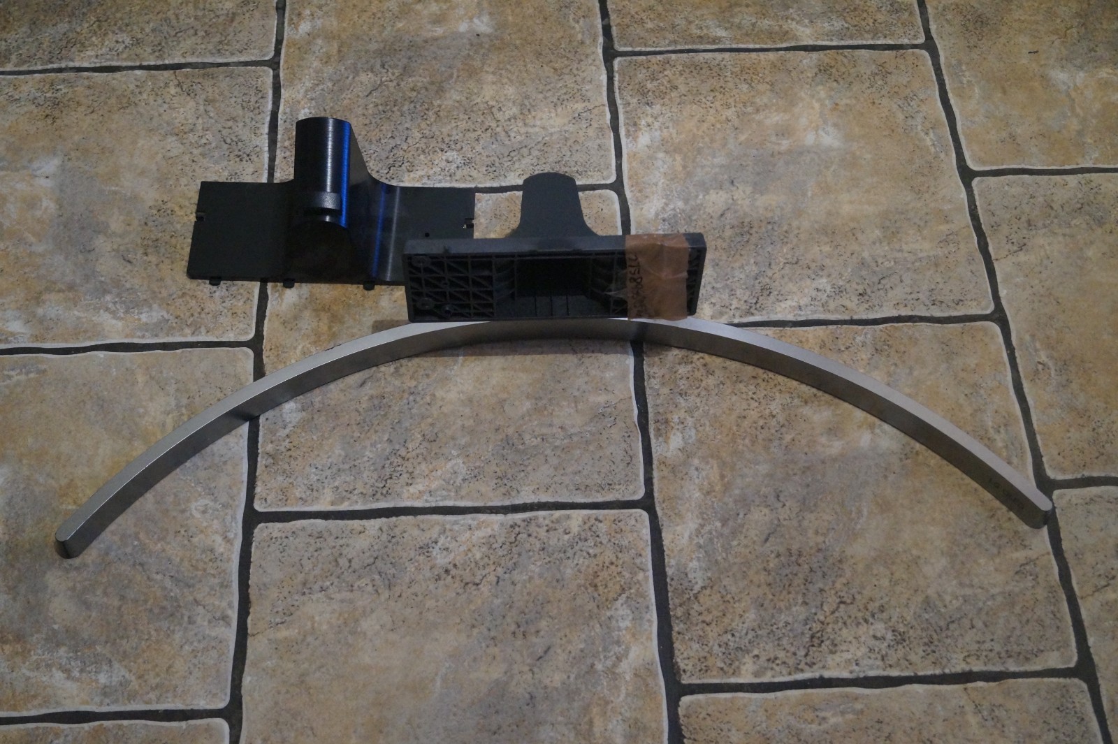 STAND LG OLED55B8SLC TABLETOP PEDESTAL BASE FOR 55″ TV + GENUINE SCREWS & COVER