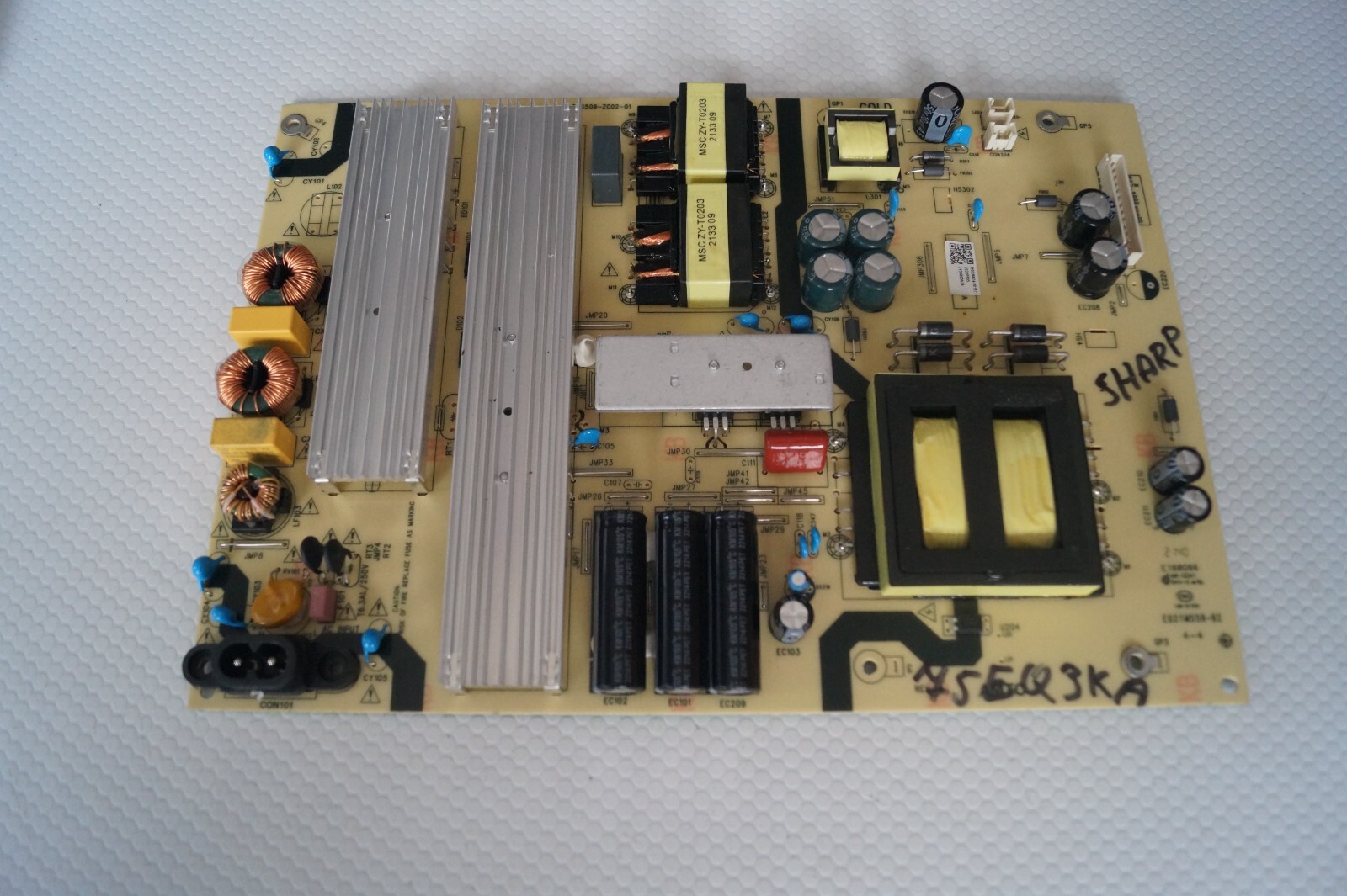 PSU POWER SUPPLY BOARD TV6509-ZC02-01 FOR 75″ SHARP 75EQ3KA
