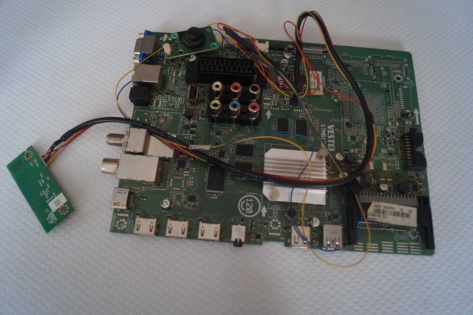 MAIN BOARD 17MB120 23438051 FOR 55″ TOSHIBA 55U5766DB , VES550QNDL-2D-U11