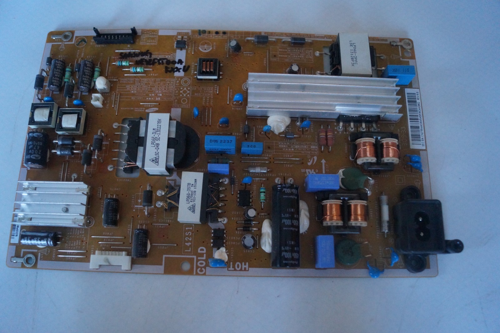 PSU POWER SUPPLY BOARD BN44-00645A FOR 42″ SAMSUNG UE42F5500AKXXU , UE42F5500AK
