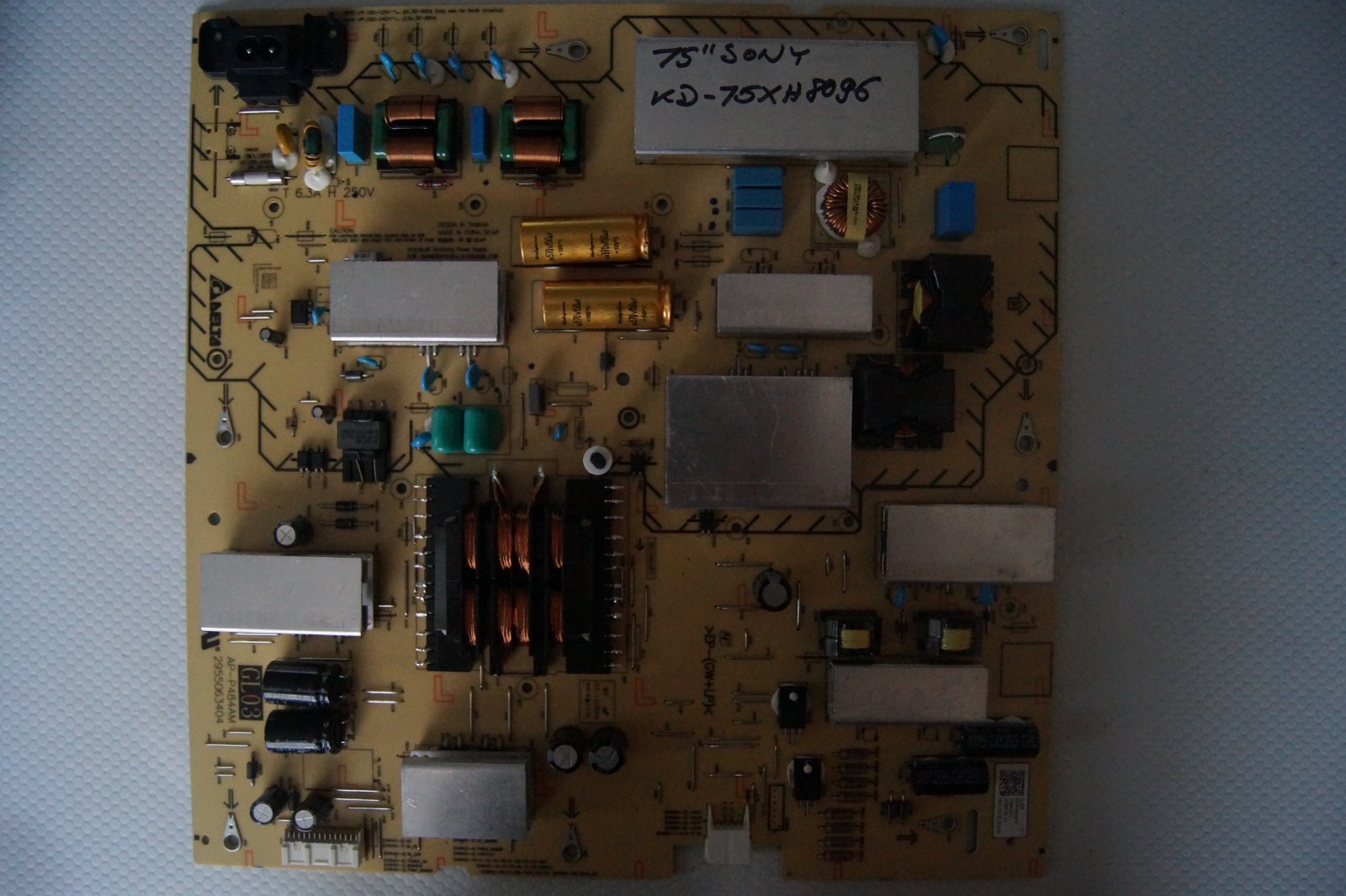 PSU POWER SUPPLY BOARD AP-P484AM 2955063404 FOR 75″ SONY KD-75XH8096