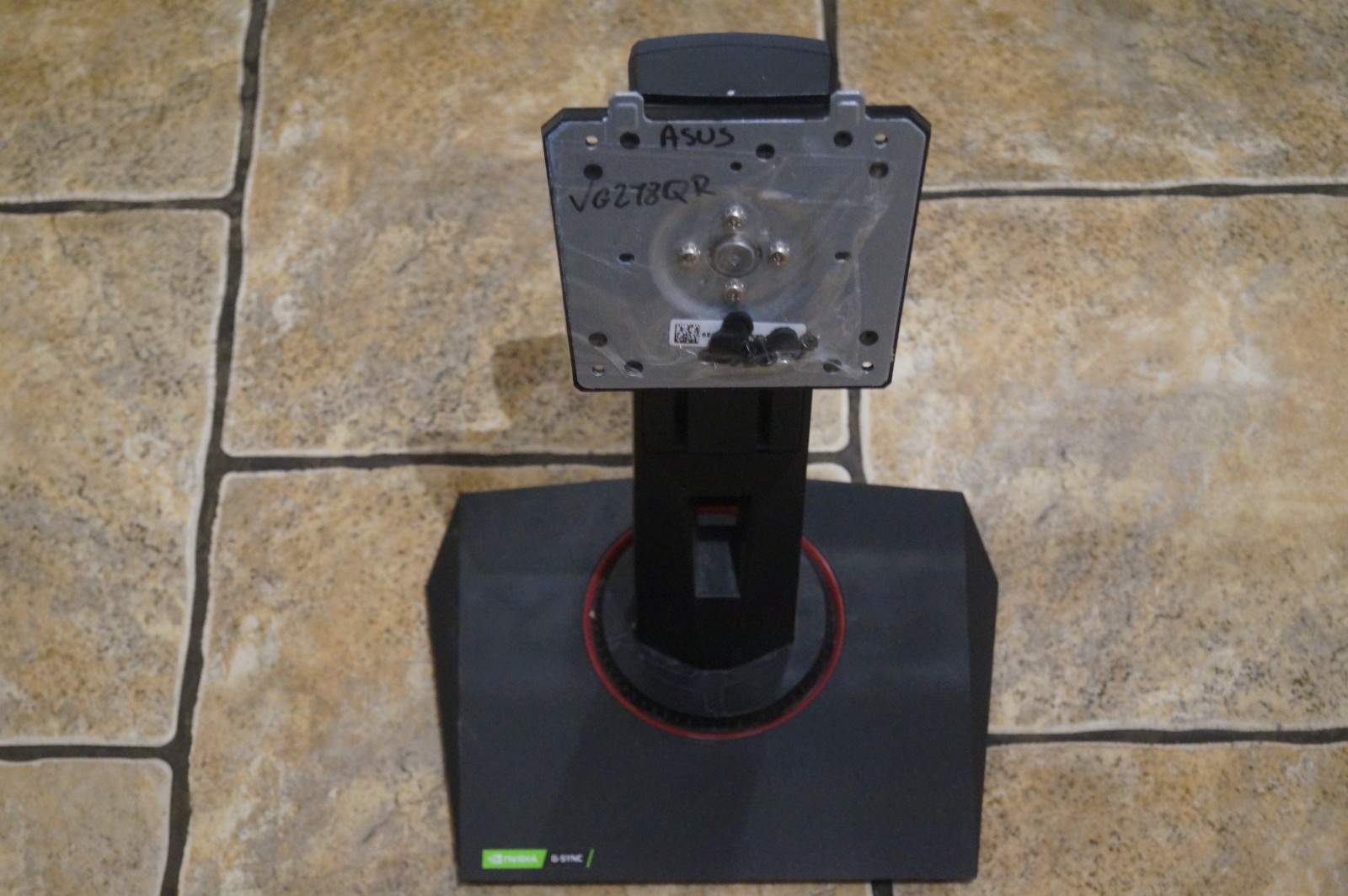 STAND ASUS VG278QR TABLETOP PEDESTAL BASE FOR 28″ MONITOR +GENUINE SCREWS