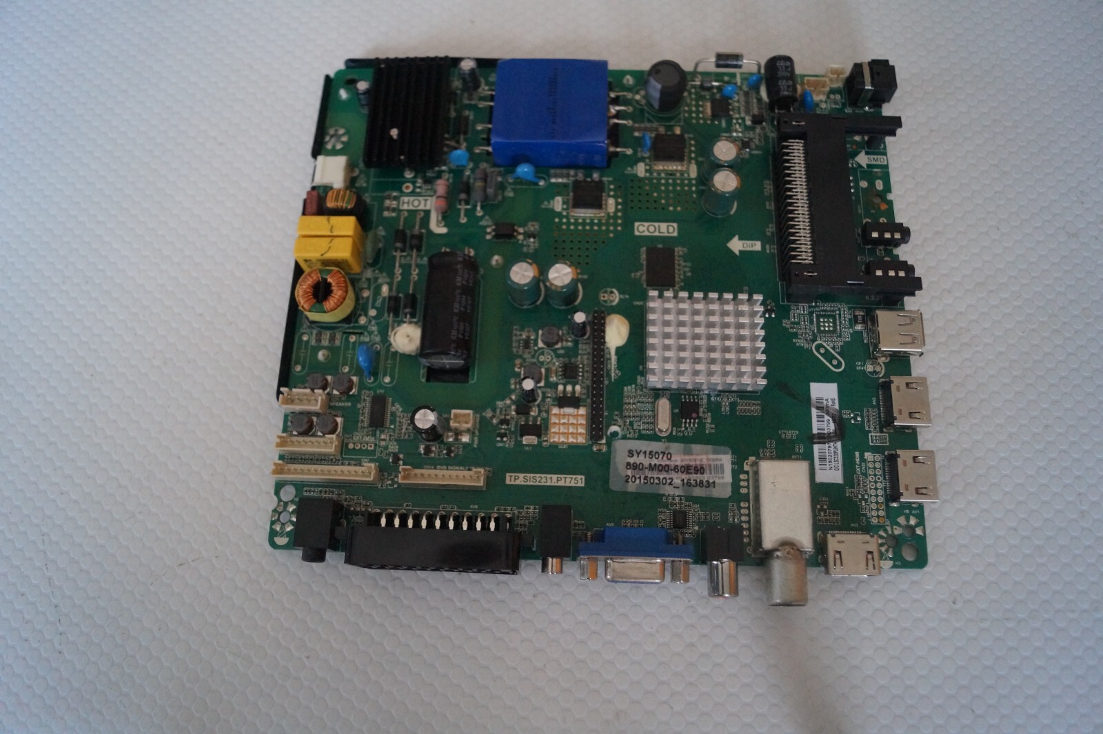 MAIN BOARD TP.SIS231.PT751 FOR 32″ SEIKI SE32HY02UK ,SCREEN: LSC320PUWTH