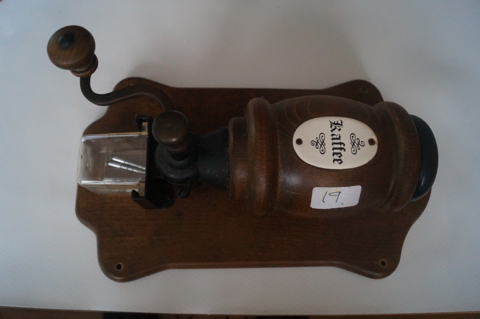 Vintage ZASSENHAUS Wall mounted Coffee Mill Grinder Genuine Fully Working