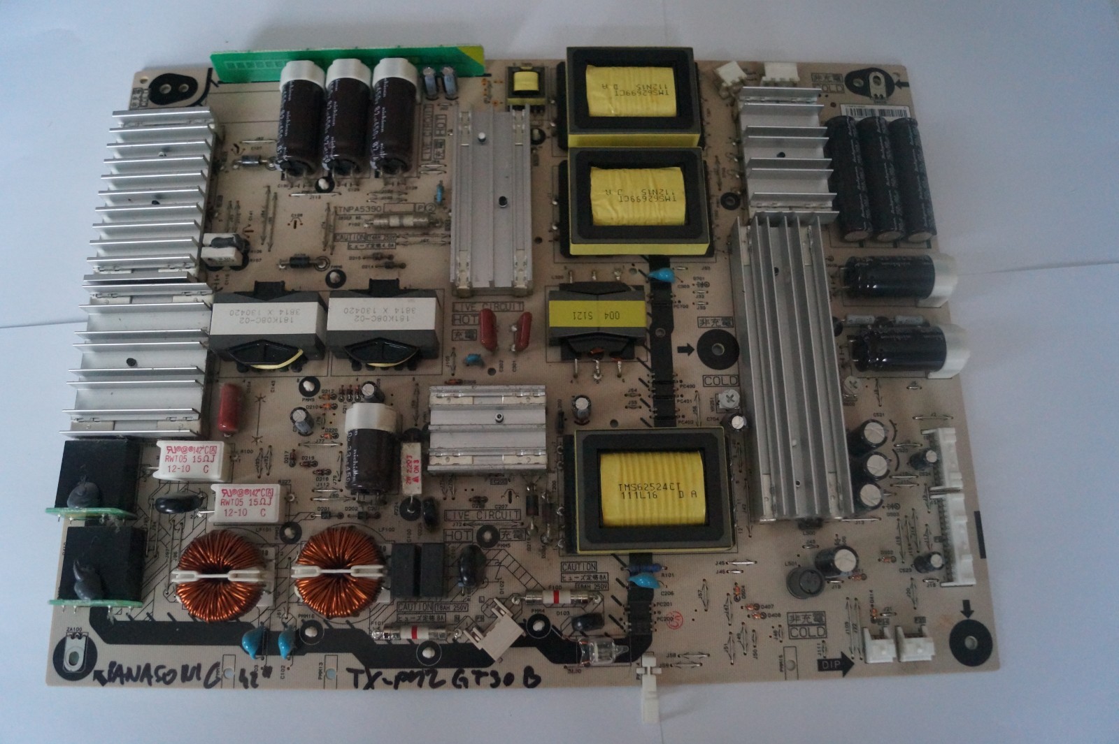PSU POWER SUPPLY BOARD TZRNP01QNUE TNPA5390 P2 FOR 42″ PANASONIC TX-P42GT30B