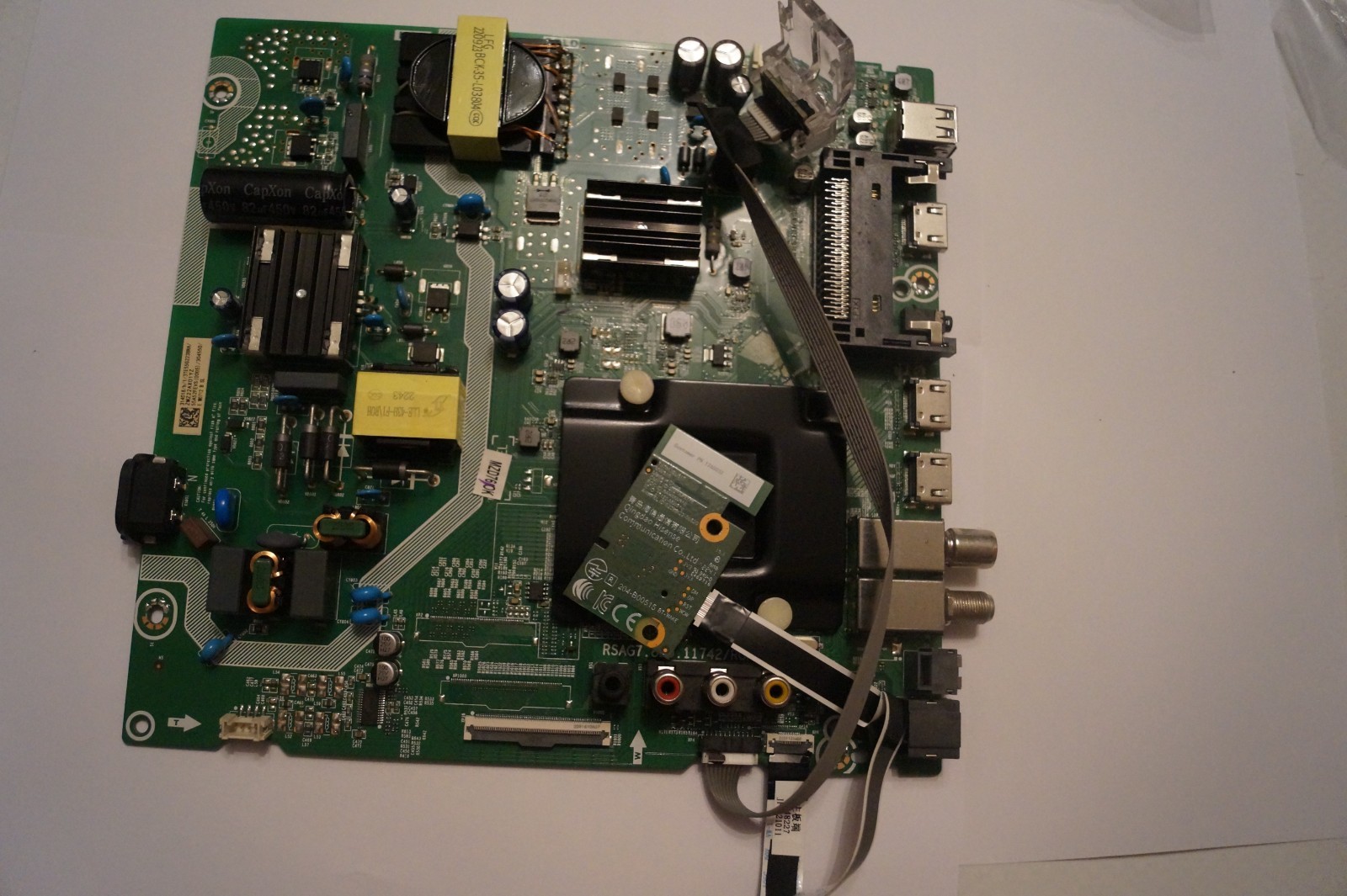 MAIN BOARD RSAG7.820.11742/ROH FOR 55″ HISENSE 55A63HTUK , HD550Y1U72