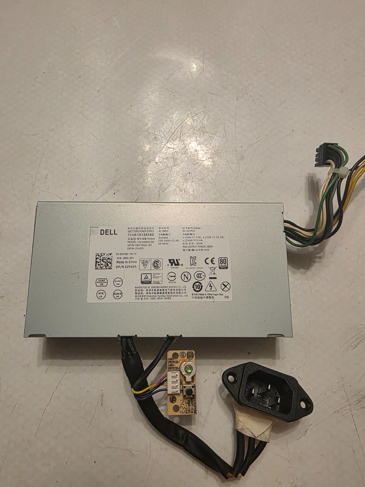 PSU FOR 19.5″ DELL AIO OPTIPLEX 3030 HU180EA-00