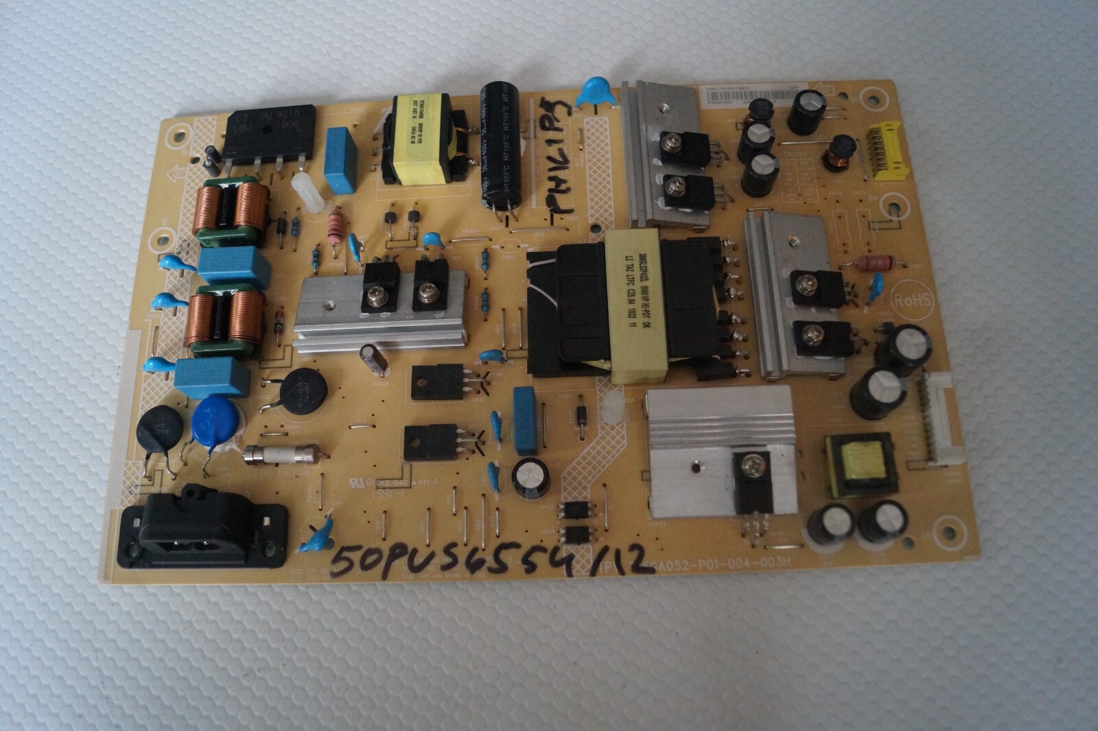 PSU POWER SUPPLY BOARD 715GA052-P01-004-003H FOR 50″ PHILIPS 50PUS6554/12 LED TV