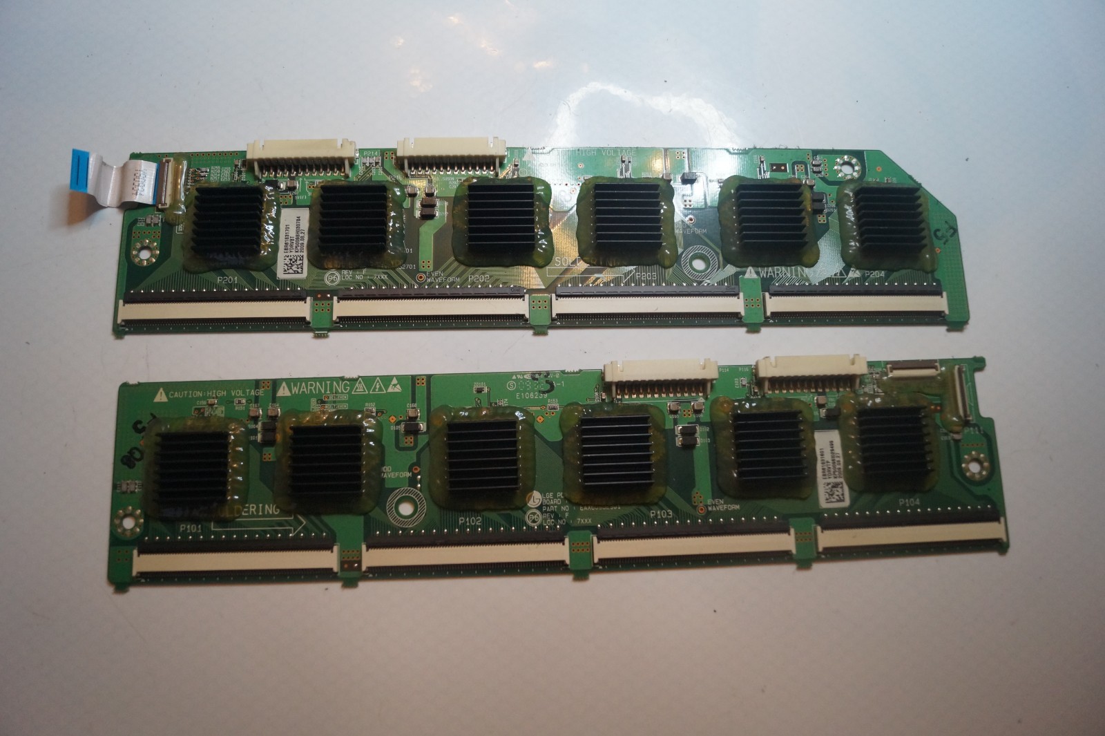 BUFFER BOARDS EBR61831601 EBR61831701 FOR 50″ LG 50PS3000 PLASMA TV