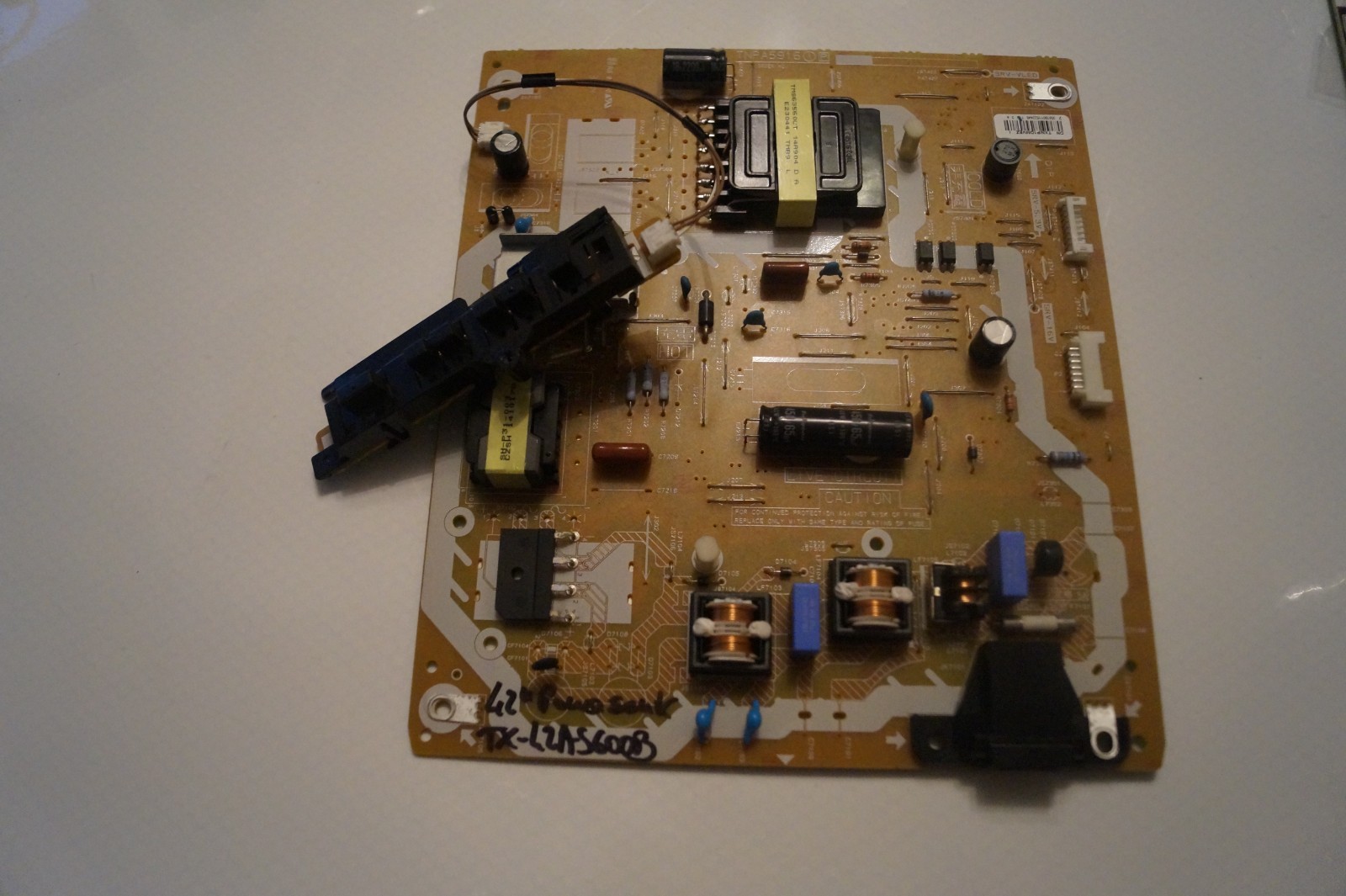 PSU POWER SUPPLY BOARD TNPA5916 1 P TXN/P1DMVEZ FOR 42″ PANASONIC TX-42AS600B