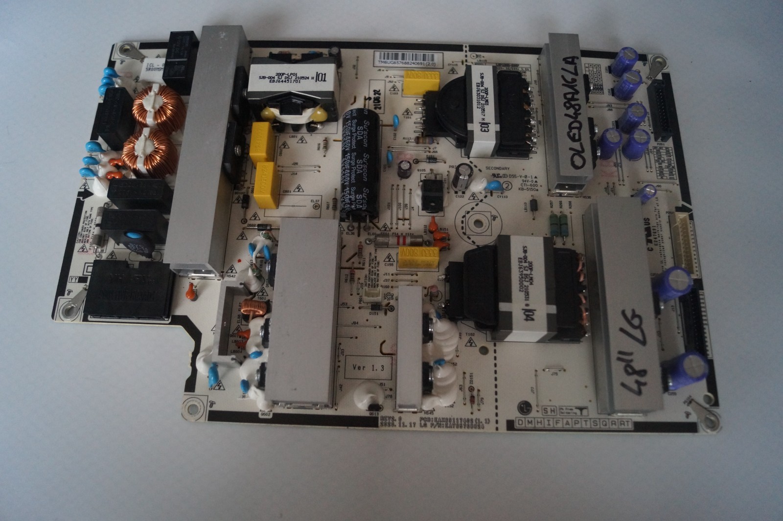 PSU POWER SUPPLY BOARD EAX69117402(1.1) EAY65768824 FOR 48″ LG OLED48A16LA TV
