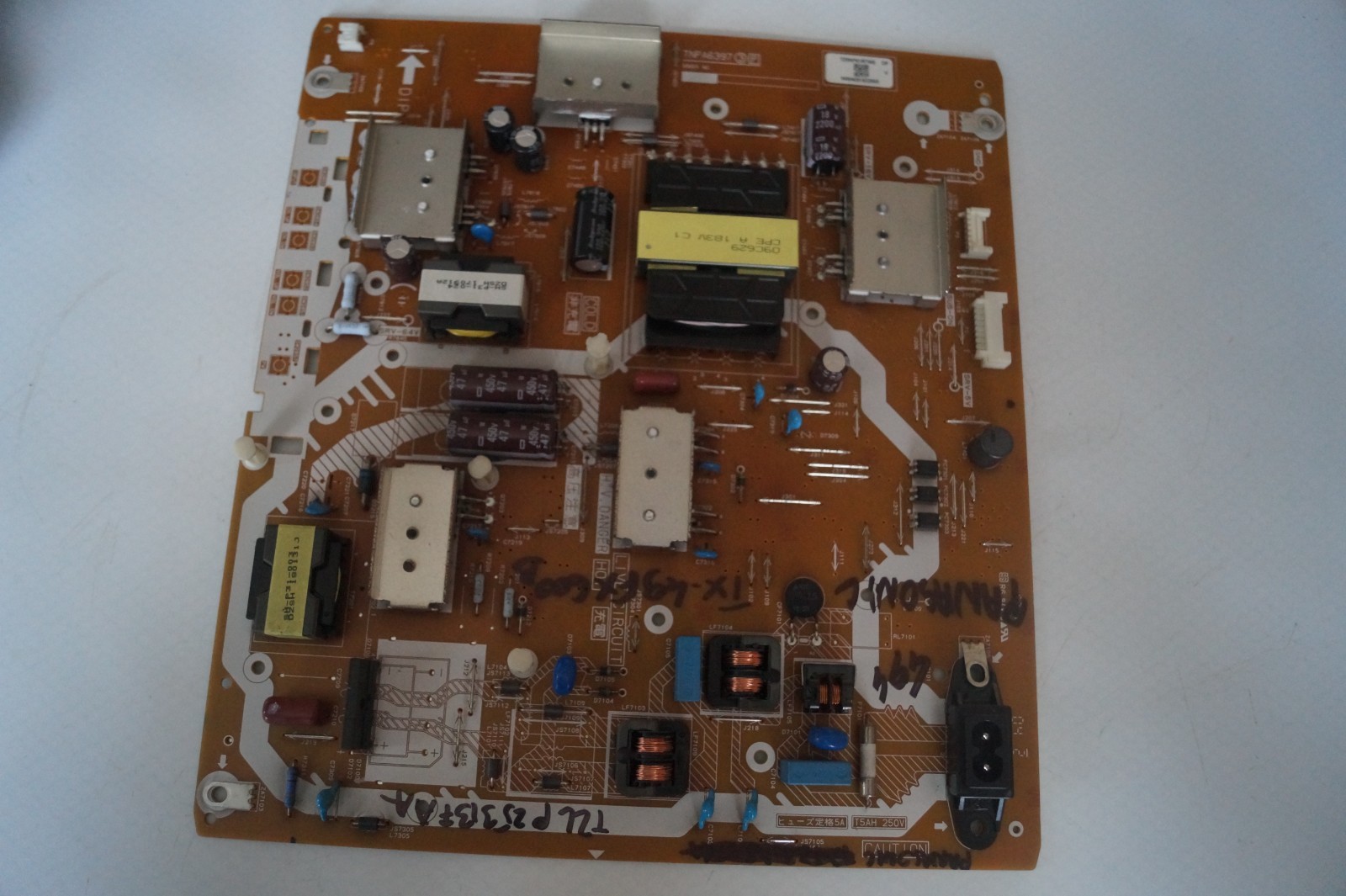 PSU POWER SUPPLY BOARD TNPA6397 3P TZRNP01RTWE FOR 49″ PANASONIC TX-49FX600B