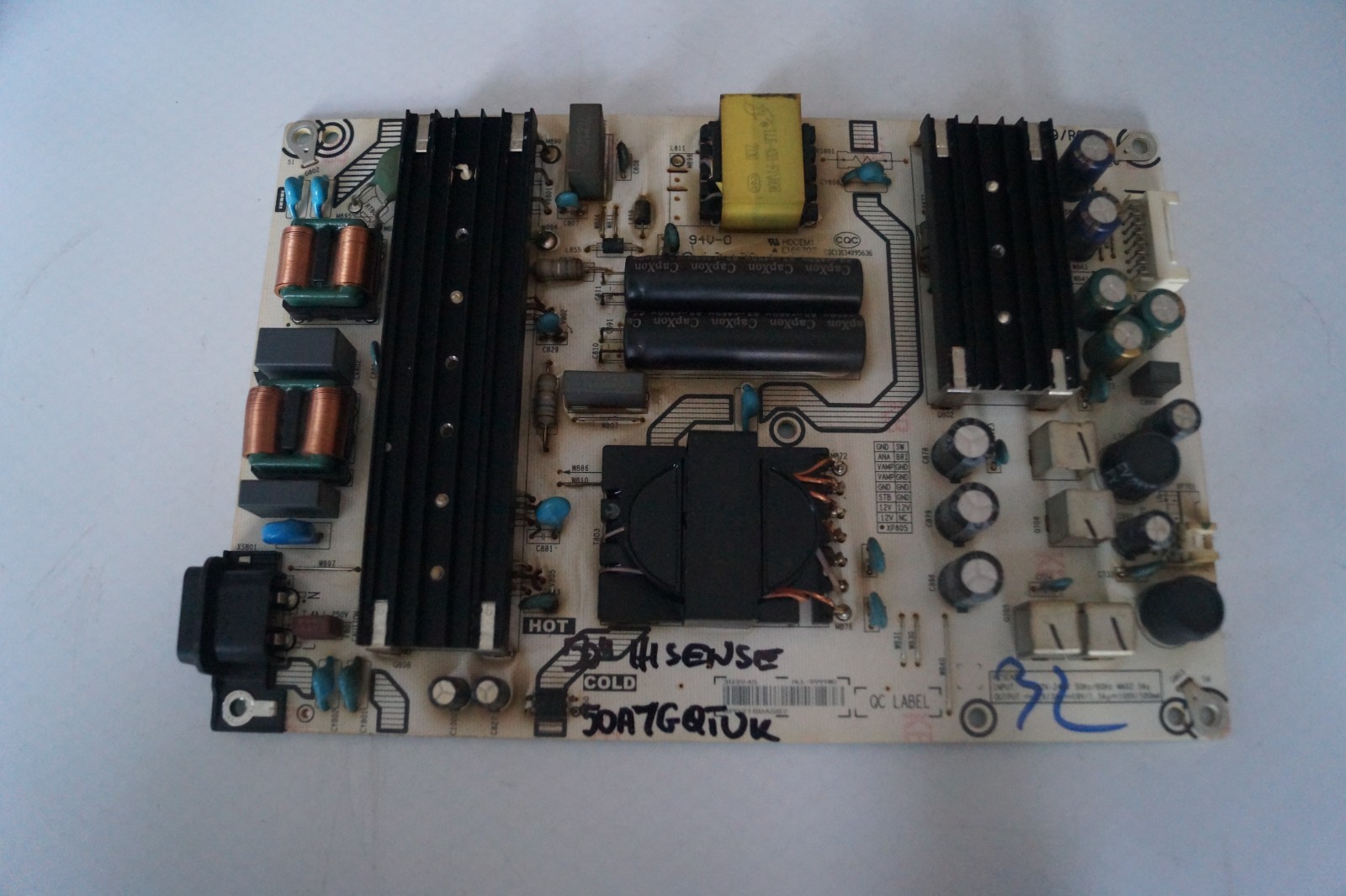 PSU POWER SUPPLY BOARD RSAG7.820.9999/ROH FOR 50″ HISENSE 50A7GQTUK TV