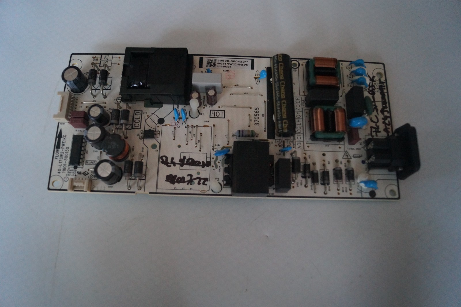 PSU POWER SUPPLY BOARD 40-L17SW2-PWE1KG  FOR 55″ TCL 55C655K , LVU550NDJL