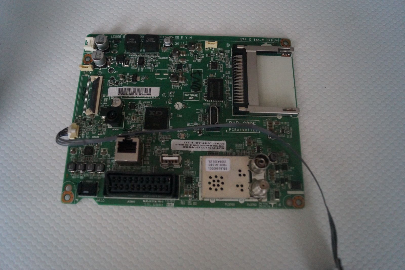 MAIN BOARD EBT64049803 EX66453203(1.0) 43″ LG 43LF510V , HC430DUN-SLNX1-5142