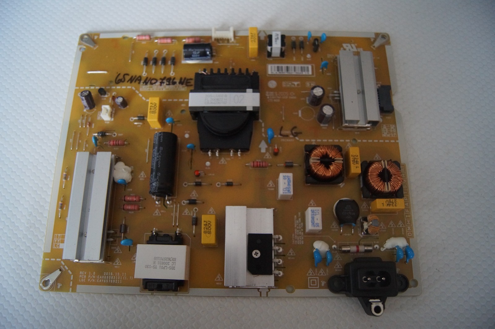 PSU POWER SUPPLY BOARD EAX69083101(1.7) EAY65769211 FOR 65″ LG 65NAN0796NE TV
