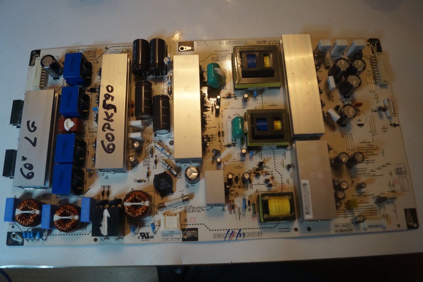 60PK590 PSU EAX61432501/10 EAY60968901 POWER SUPPLY BOARD FOR 60″ LG PLASMA TV