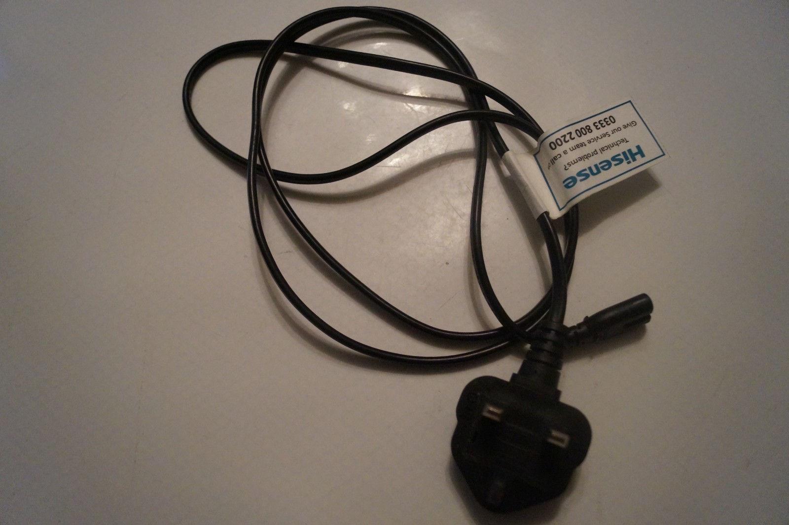 UK POWER CABLE FOR 50″ HISENSE H50U7BUK