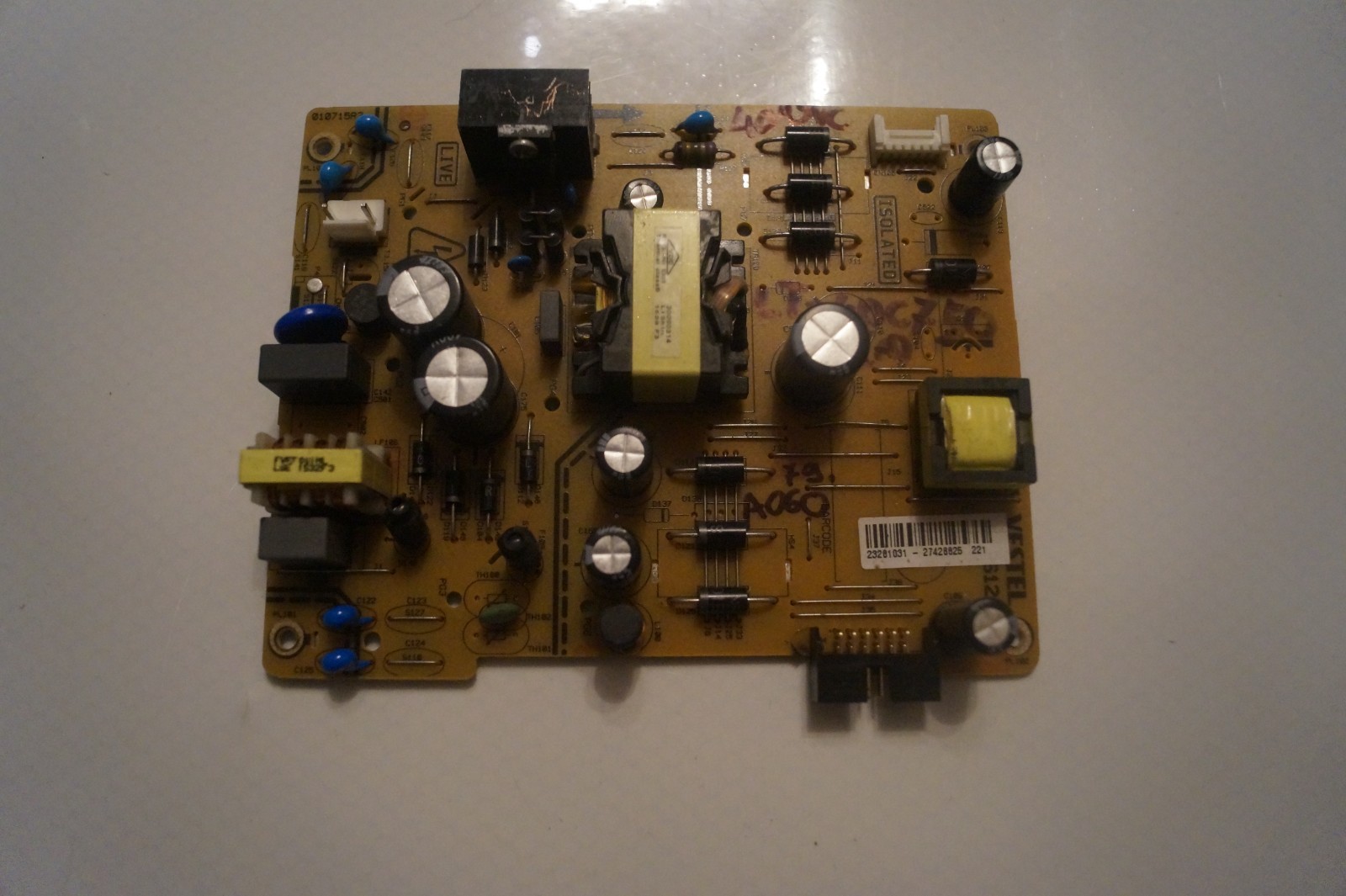 PSU POWER SUPPLY BOARD 17IPS12 23281031 FOR 43″ BUSH DLED43287FHDCNTD