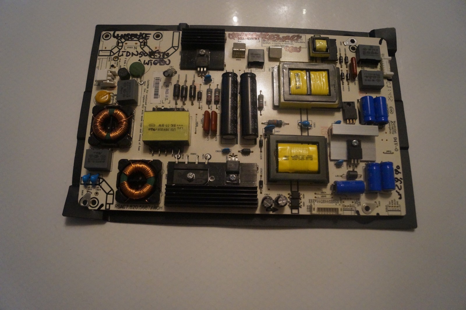 PSU POWER SUPPLY BOARD RSAG7.820.5687/R0H FOR HISENSE LTDN50K370WTGEU