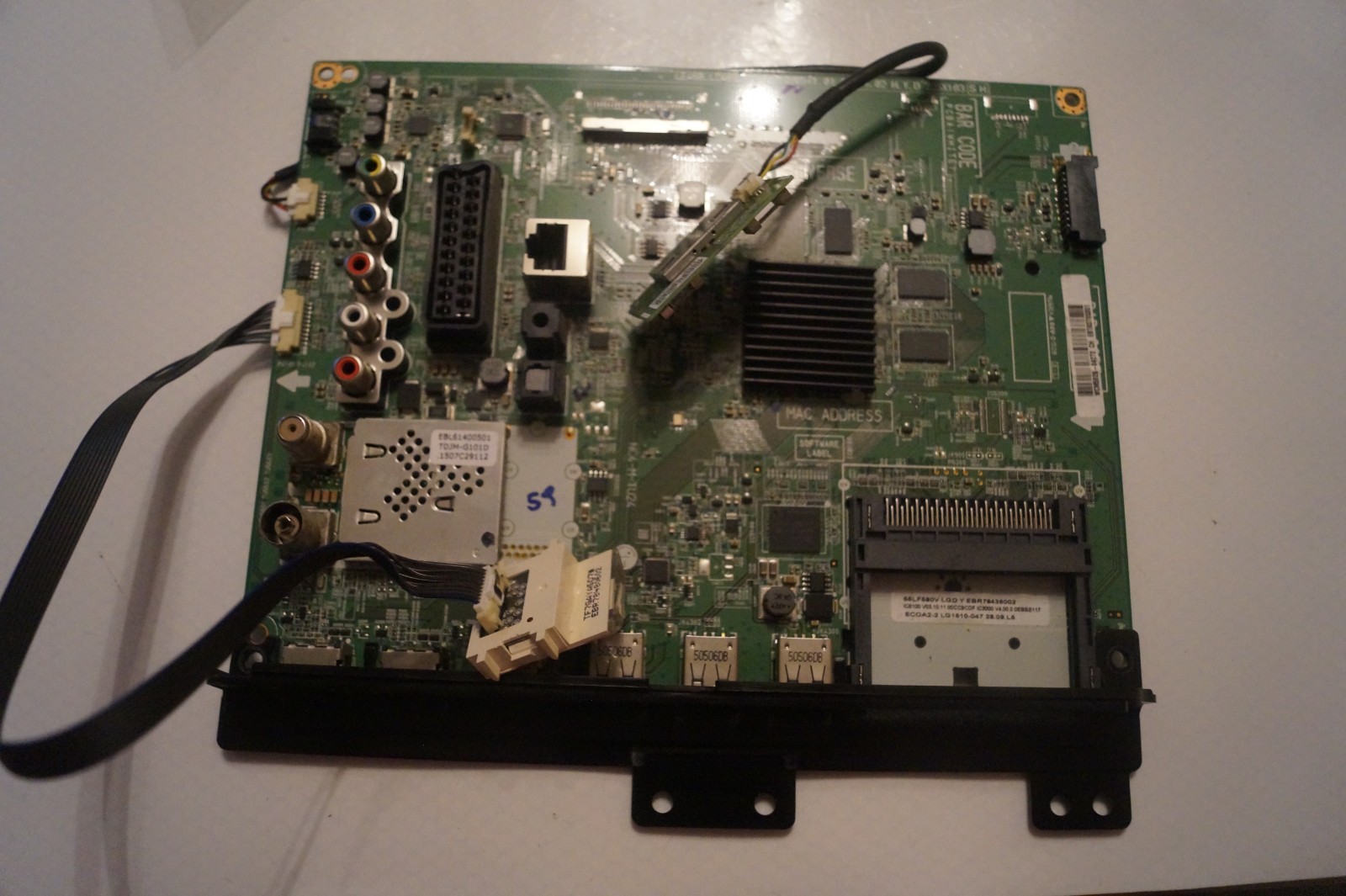 MAIN BOARD EAX65610905(1.0) EBT63705301 FOR 55″ LG 55LF580V , LC550DUE