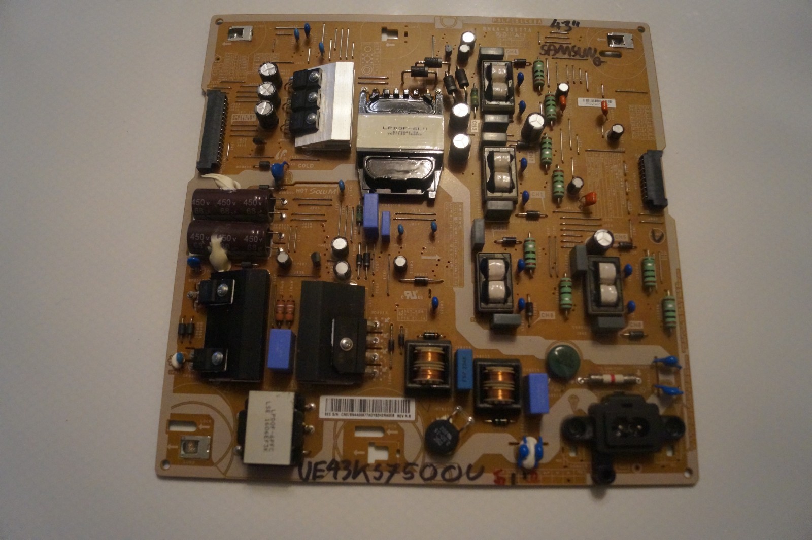 PSU POWER SUPPLY BOARD BN44-00877A FOR 43″ SAMSUNG UE43KS7500U