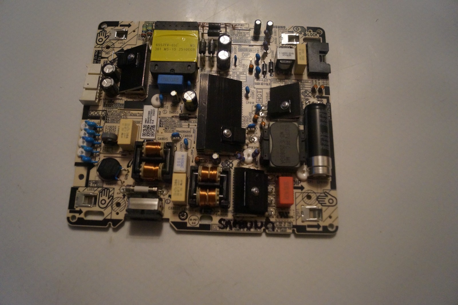 PSU POWER SUPPLY BOARD BN44-01338D FOR 58″ SAMSUNG UE58U8000FK