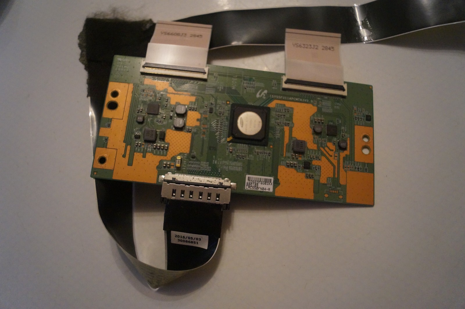 T-CON BOARD 15Y55FU11APCMTA3V0.0 FOR 55″ HITACHI 55HK6T64U , VES550QNDS-2D-N11