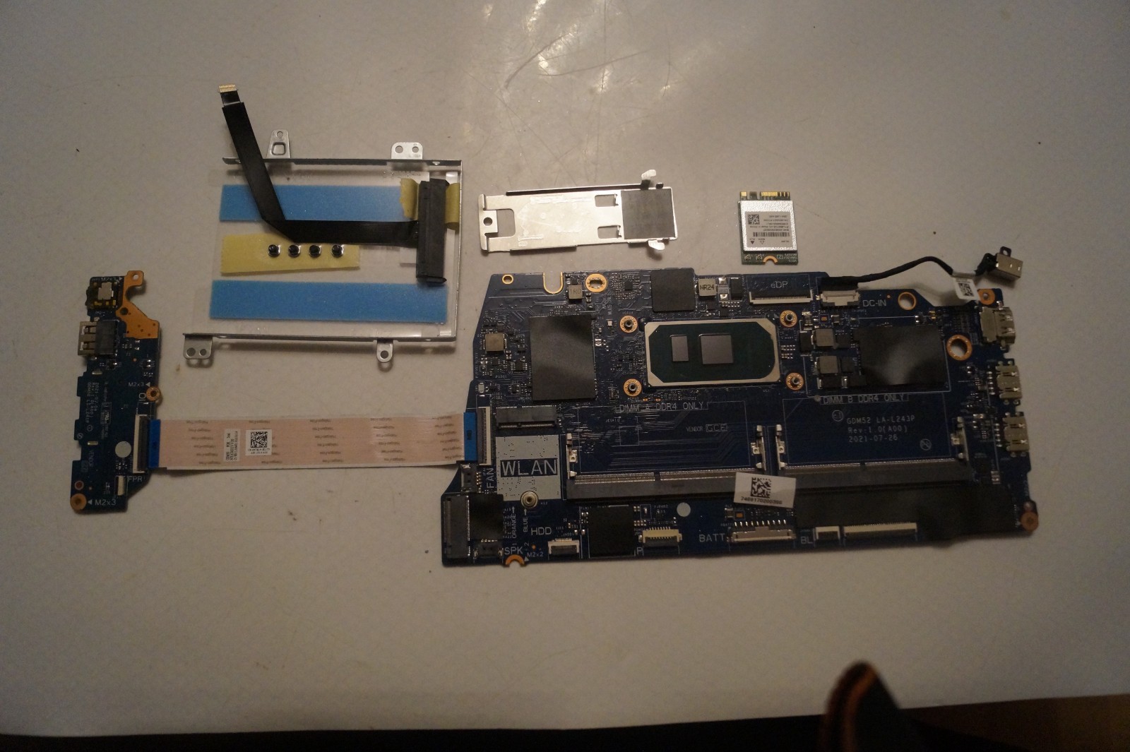 Dell Inspiron 15 3511 Laptop Motherboard i5 CPU LA-L243P GDM52 03P9HH + EXTRAS