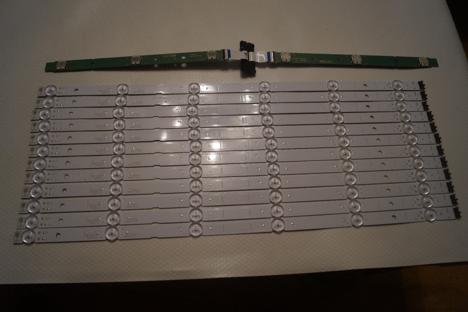 FULL LED BACK LIGHT SET FOR SONY KD-55XH9005 55″ TV LB5500V V0_03 550V00003