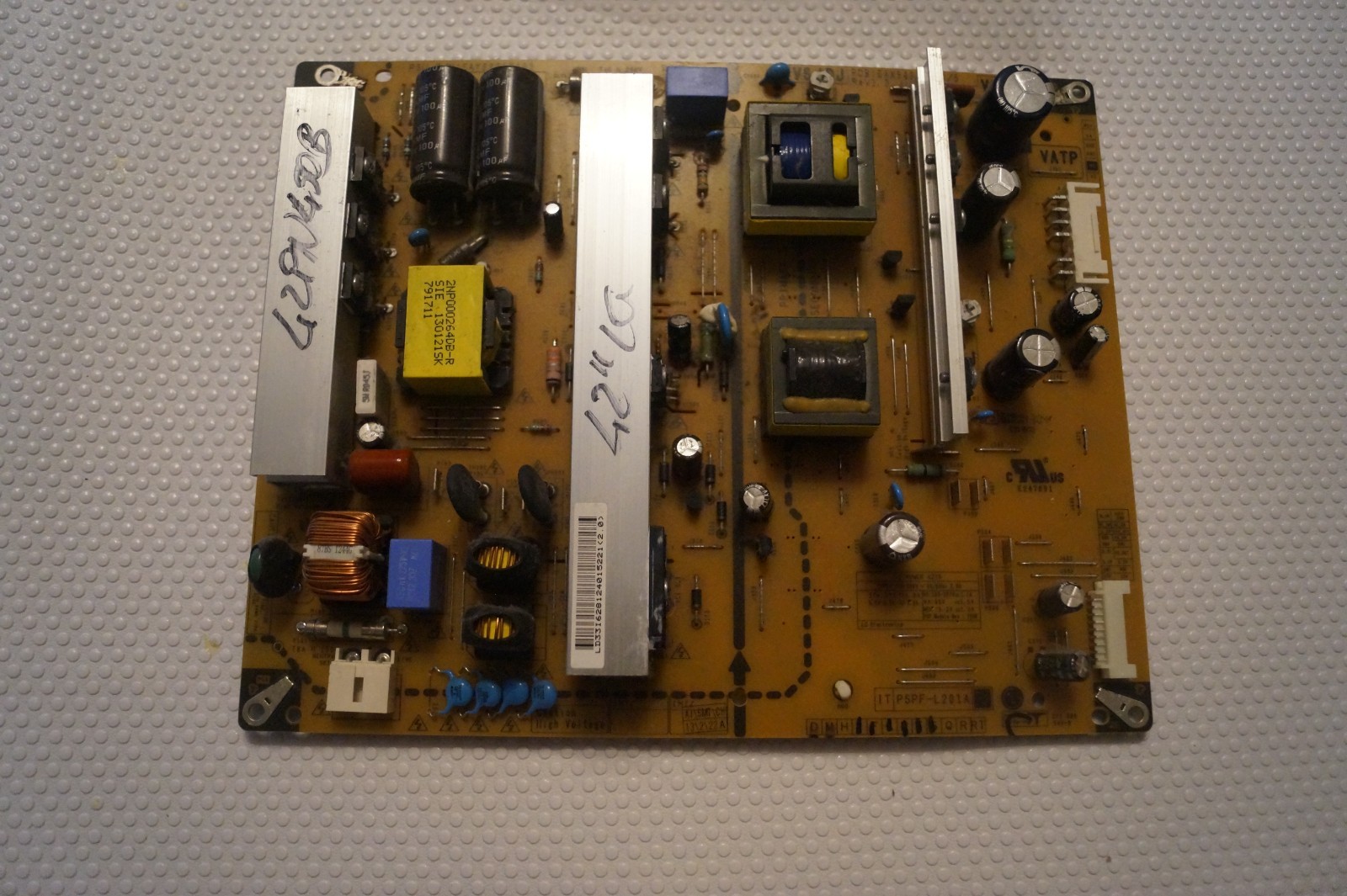 PSU POWER SUPPLY BOARD EAX64932801/5 EAY62812401 FOR 43″ LG 42PN450B TV