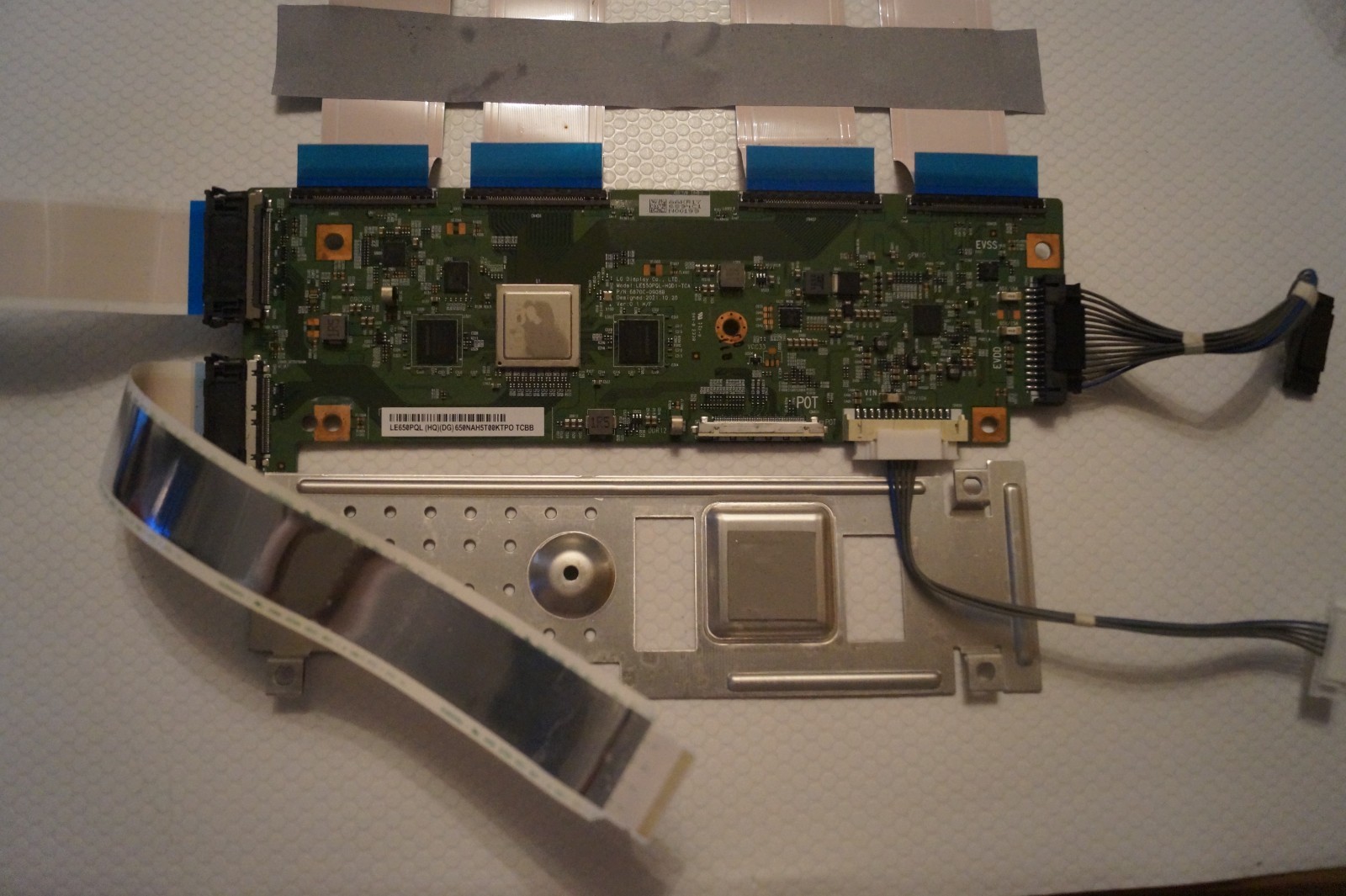 T-CON BOARD 6870C-0908B FOR 65″ LG OLED OLED65C36LC , AC650AQL