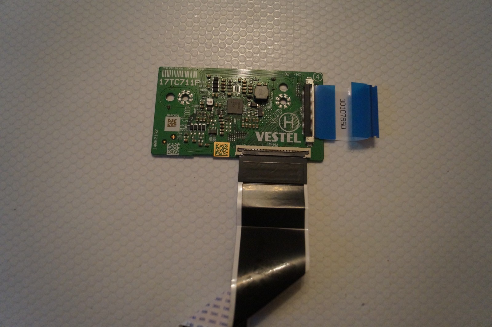 T-CON BOARD 17TC711F FOR 32″ TOSHIBA 32WK3C65DB , VES315UNDQH-L3-N92