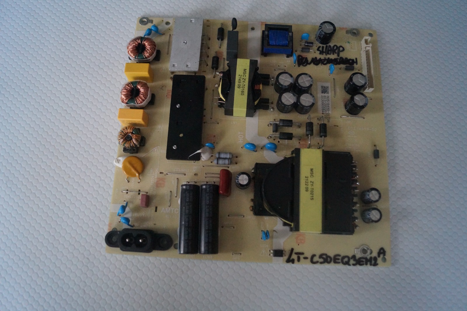 PSU POWER SUPPLY BOARD TV5509-ZC02-01 FOR 50″ SHARP 4T-C50EQ3EM2A