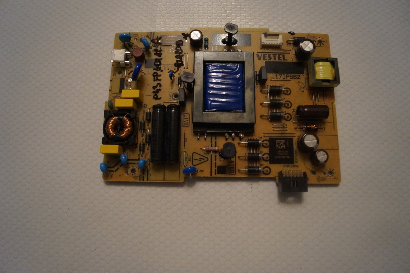 PSU POWER SUPPLY BOARD 17IPS62 23581201 FOR 43″ POLAROID P43FPA0119A