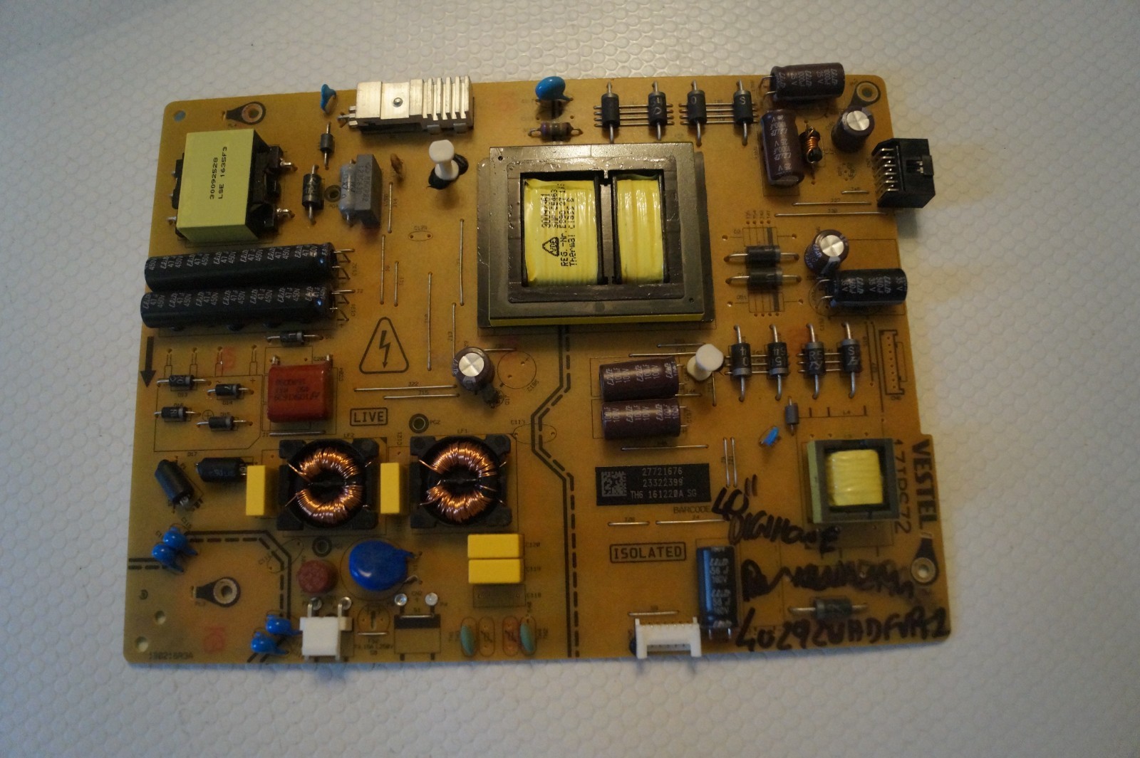 PSU POWER SUPPLY BOARD 17IPS72 23322399 FOR 40″ DIGIHOME 40292UHDFVPT2 LED TV