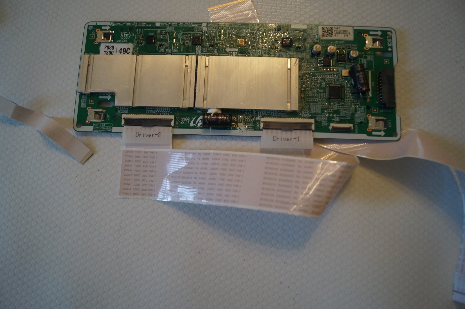 LED DRIVER BOARD BN44-01046A  FOR 50″ SAMSUNG QE50Q80CAT , CY-TC050HKAV6H