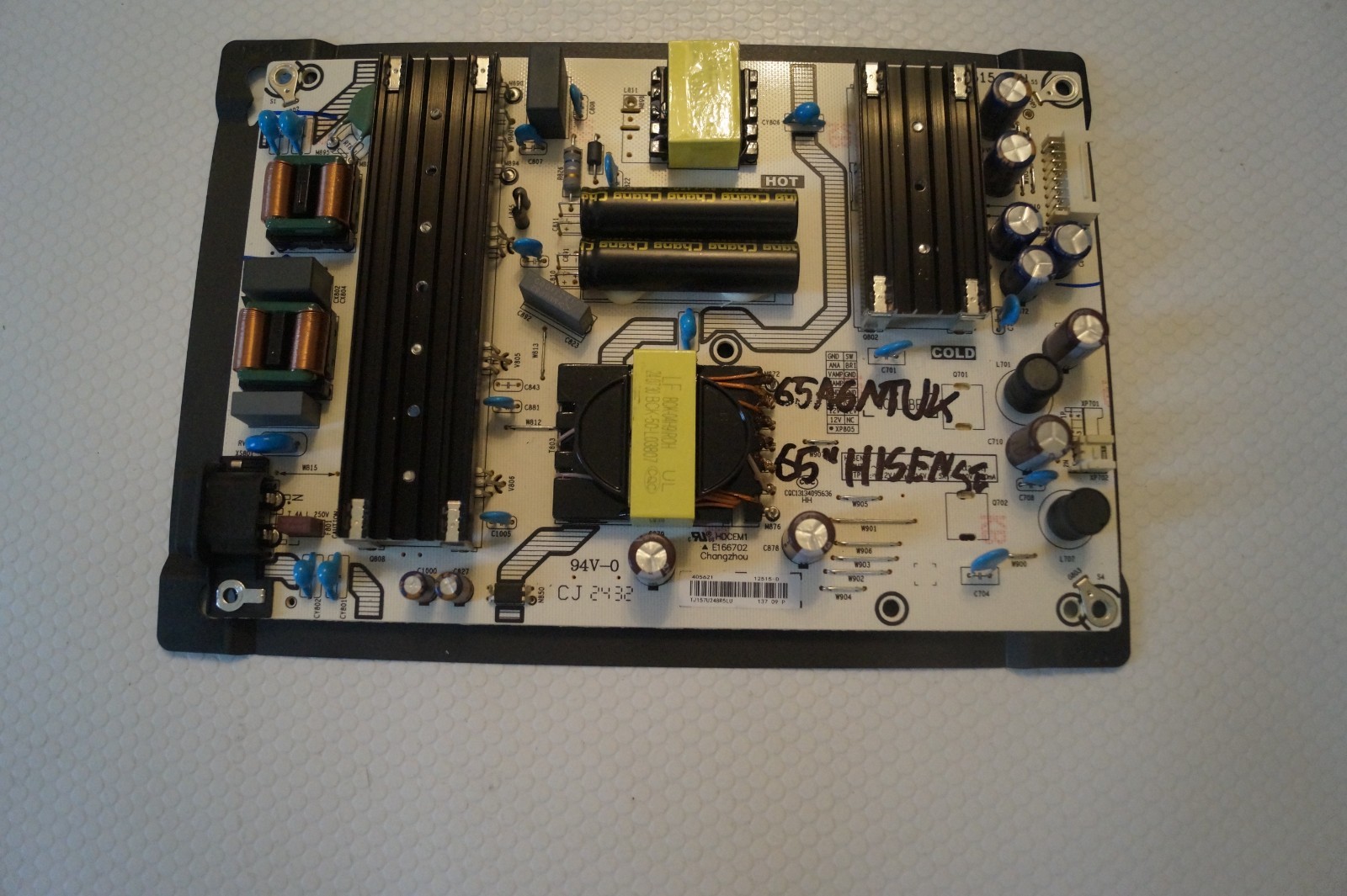 PSU POWER SUPPLY BOARD RSAG7.820.12515/ROH FOR 65″ HISENSE 65A6NTUK TV