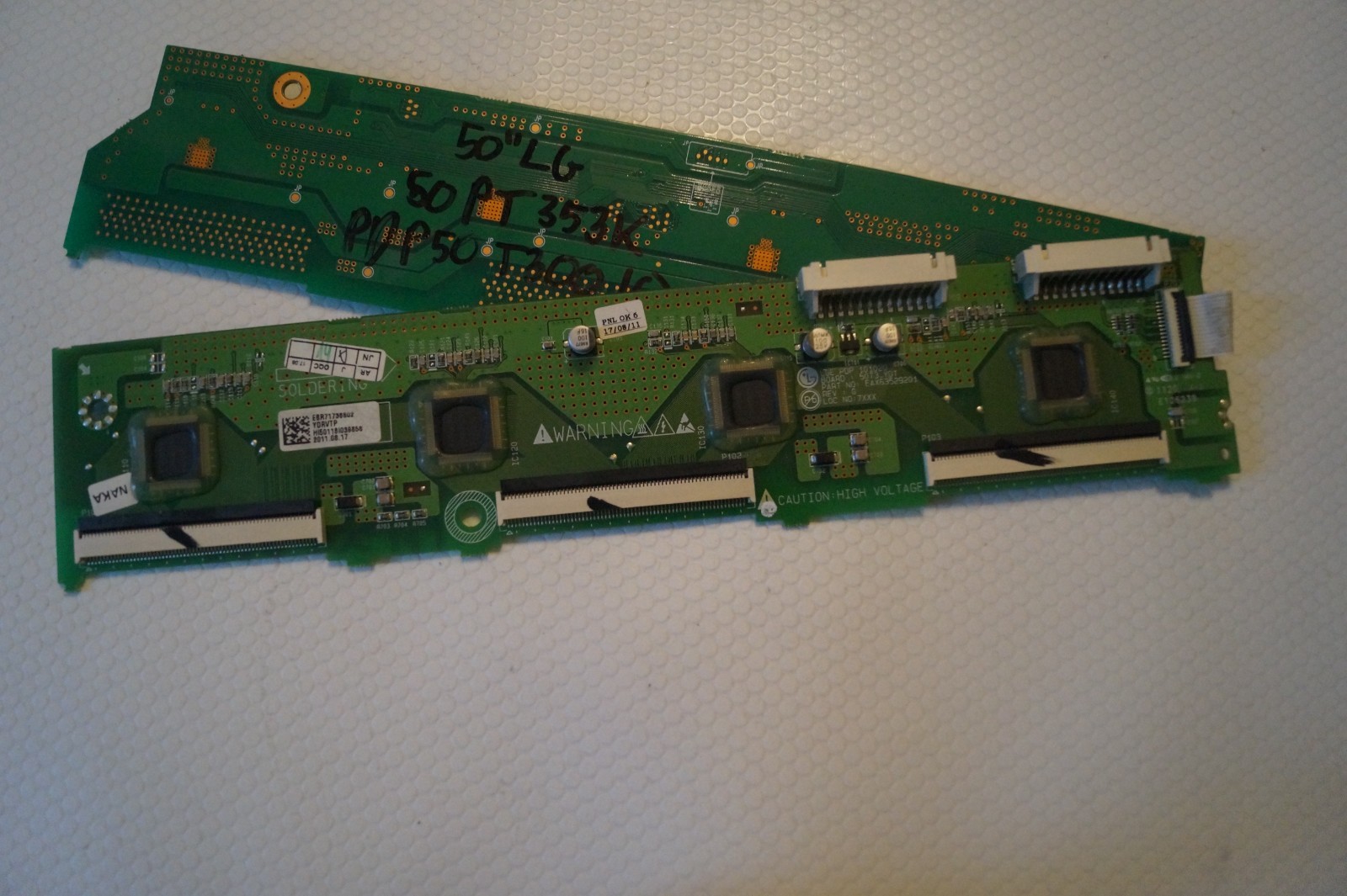 BUFFER BOARDS EBR71736802 EBR71736902 FOR 50″ LG 50PT353K PLASMA TV , PDP50T3001